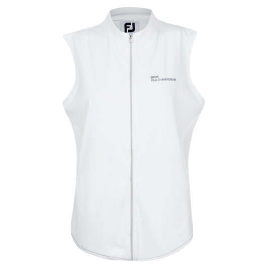 BMW PGA Championship FootJoy Women's Grey Full Zip Vest