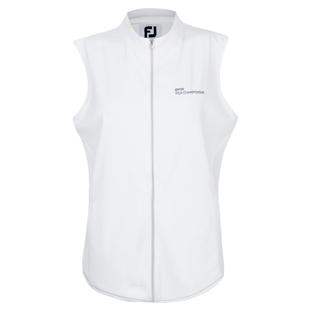 BMW PGA Championship FootJoy Women&#39;s Grey Full Zip Vest