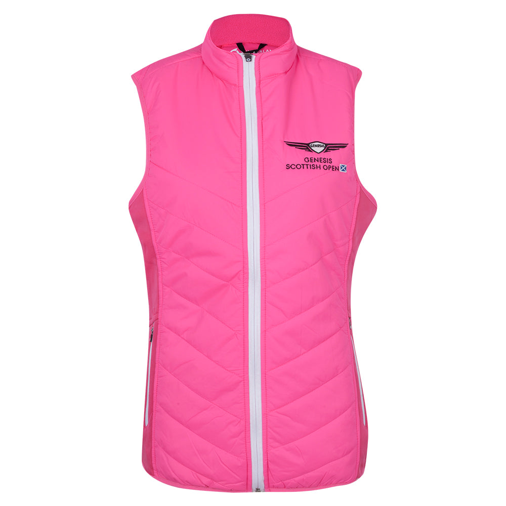 Genesis Scottish Open Sunderland of Scotland Women&#39;s Pink Gilet