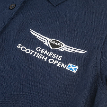 Genesis Scottish Open Women's Glenmuir Navy Polo Shirt