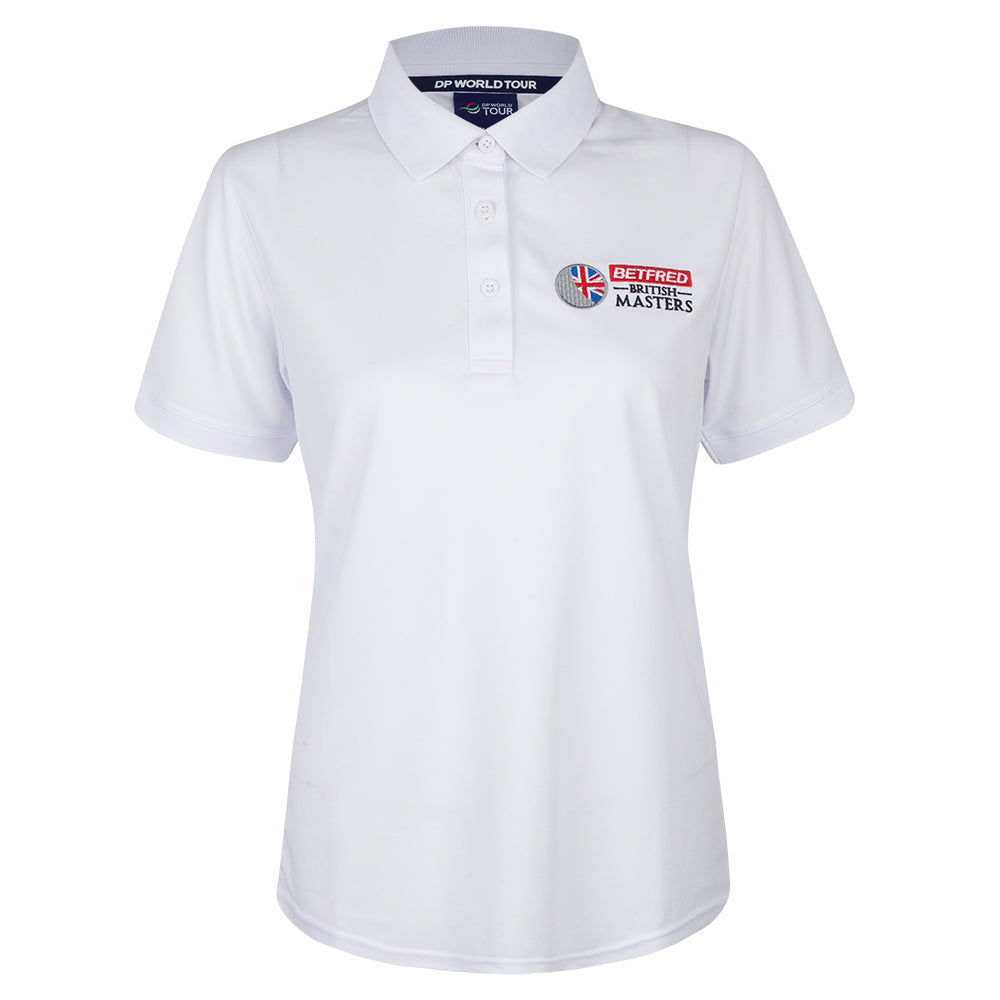 British Masters Women's Polo Shirt - White view 1