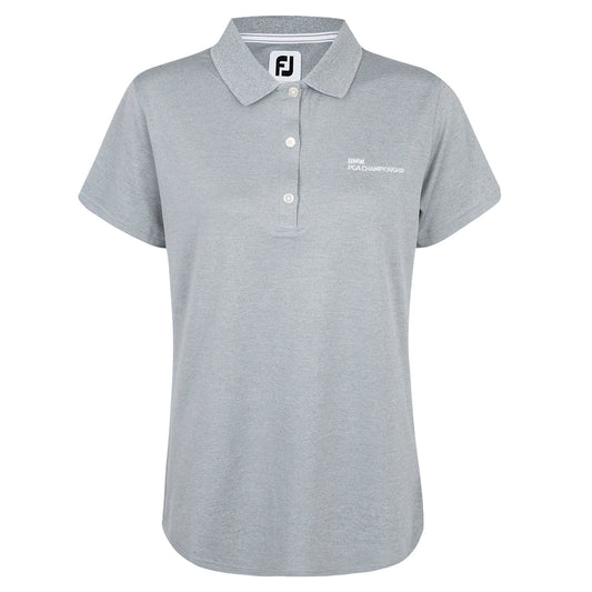 BMW PGA Championship FootJoy Women's Grey Polo Shirt