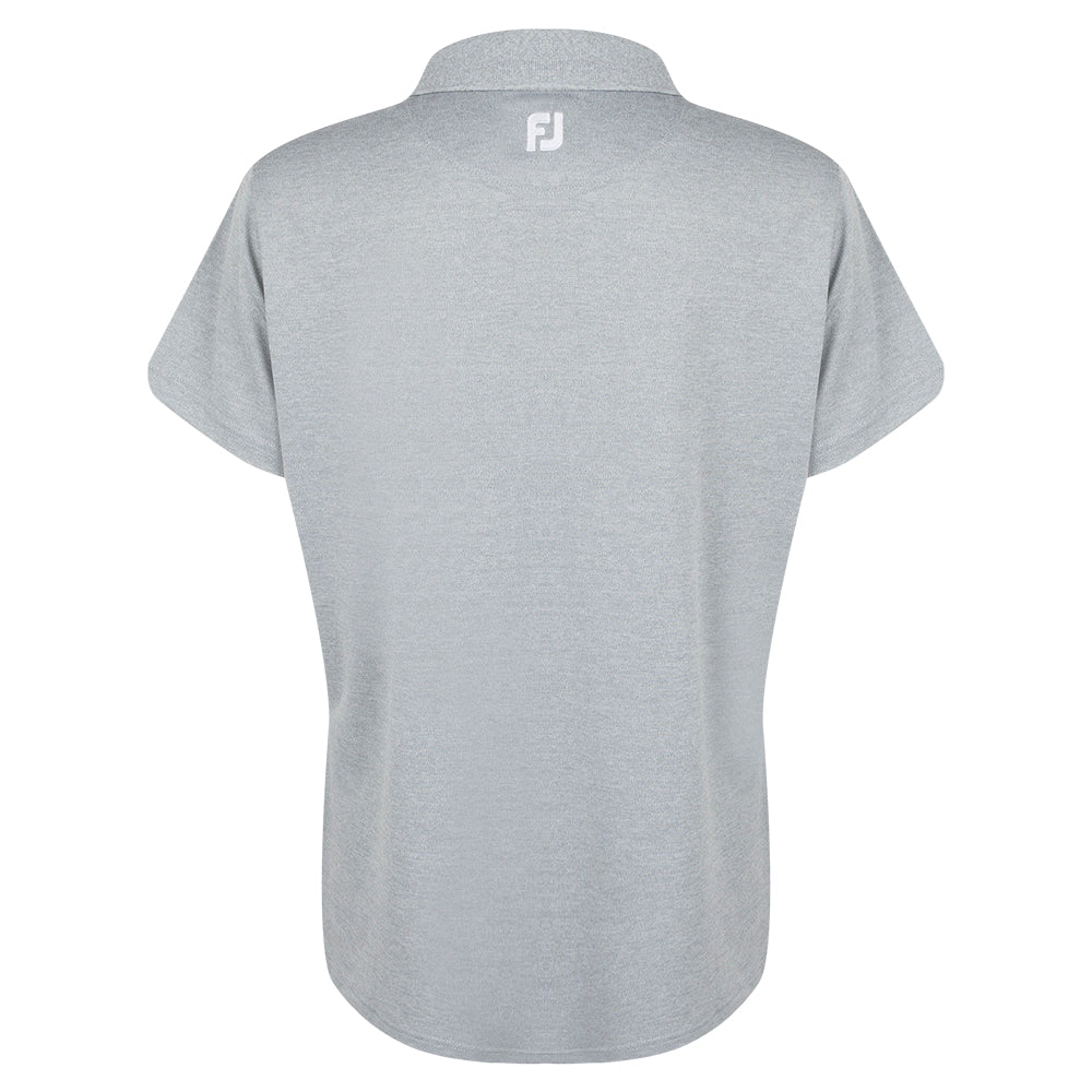 BMW PGA Championship FootJoy Women&#39;s Grey Polo Shirt