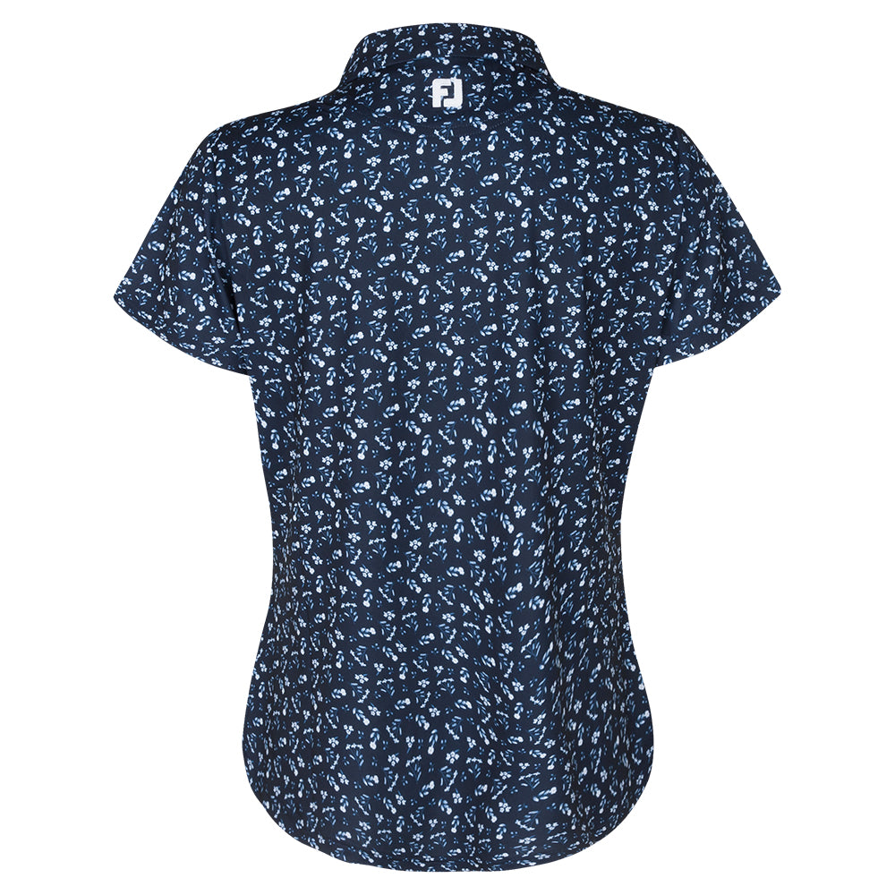 Amgen Irish Open FootJoy Women's Floral Print Polo Shirt