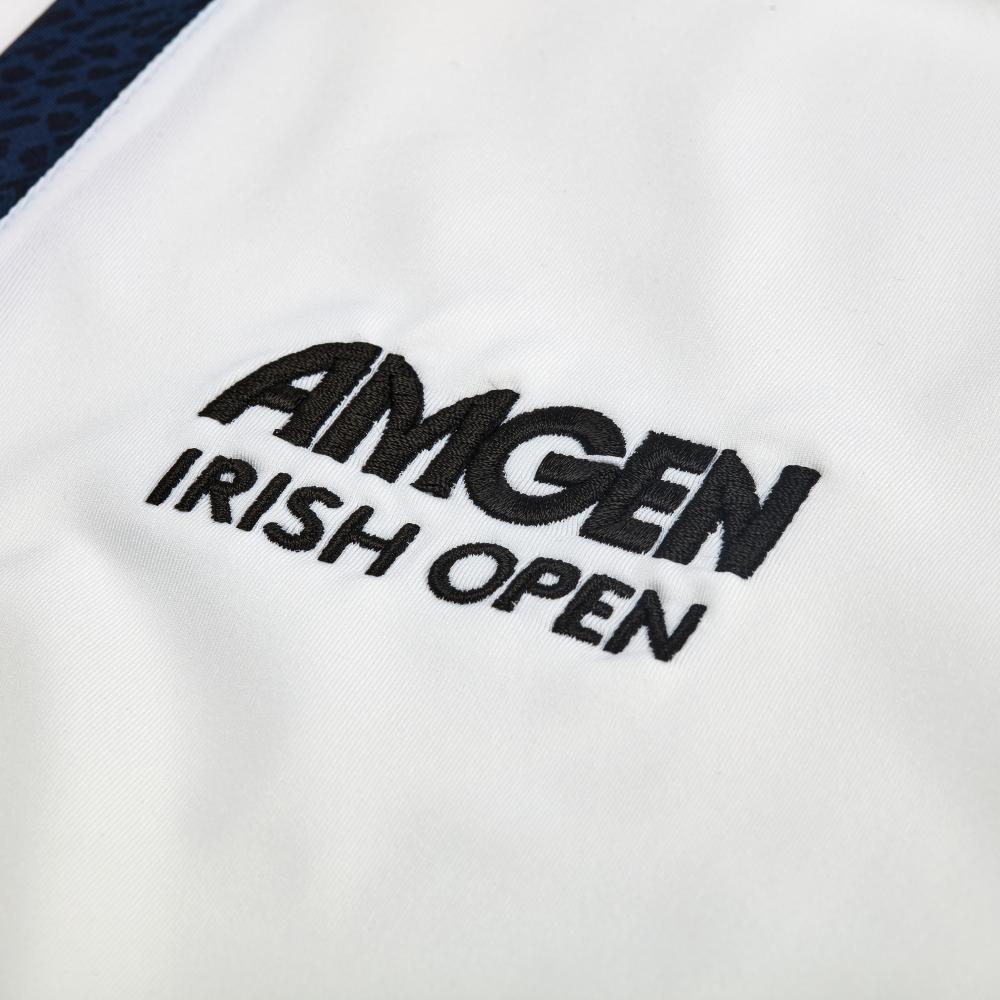 Amgen Irish Open FootJoy Women's White/Navy Polo Shirt