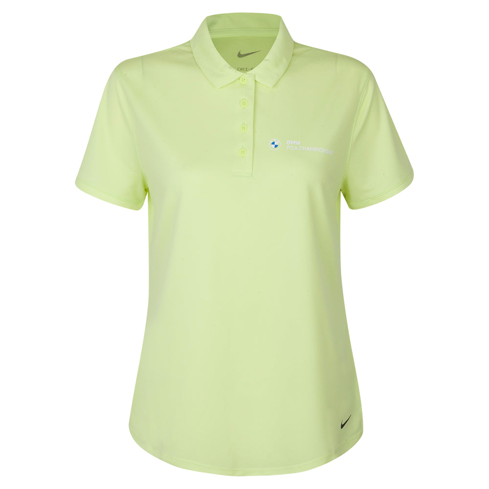 BMW PGA Championship Nike Women&#39;s Yellow Polo Shirt