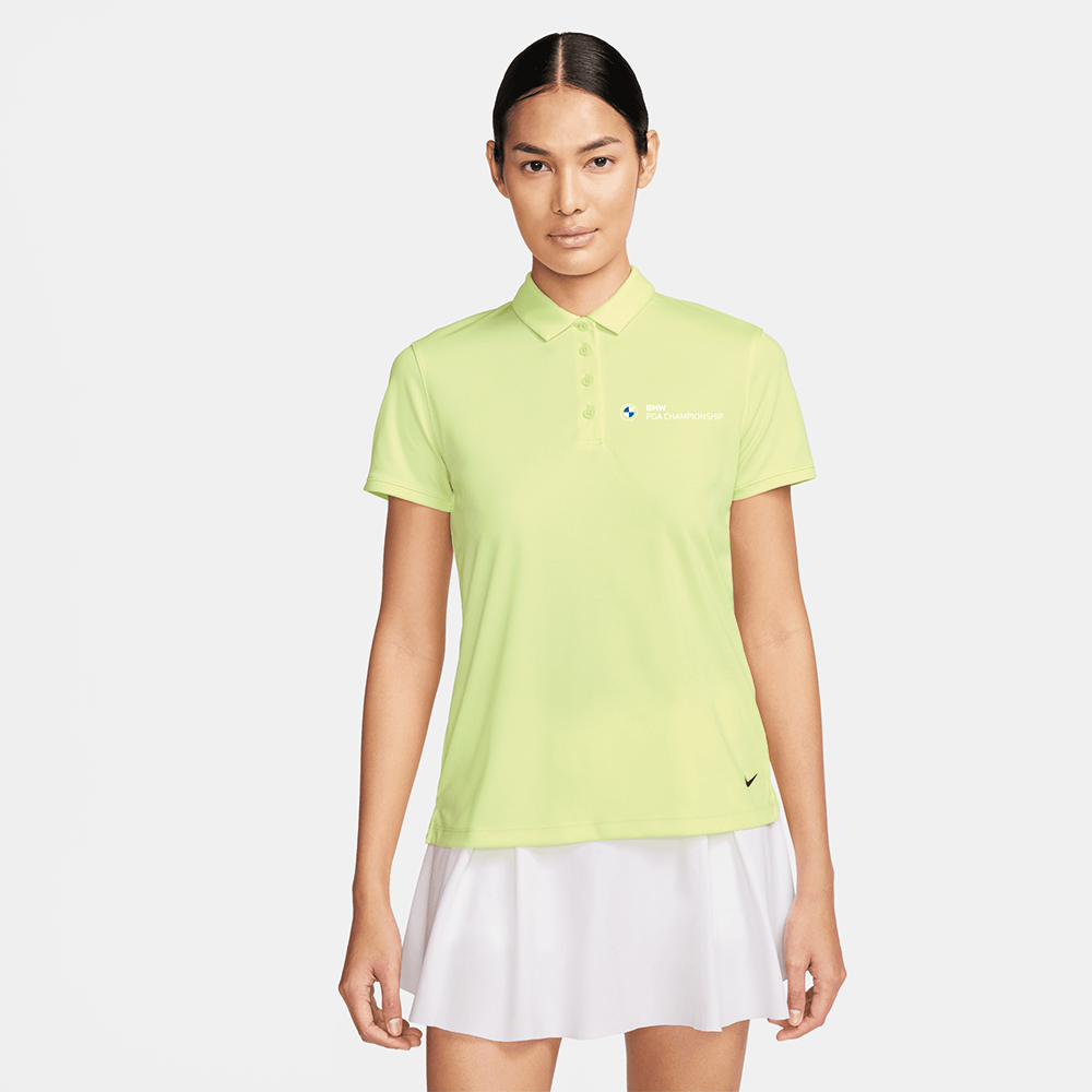 BMW PGA Championship Nike Women&#39;s Yellow Polo Shirt