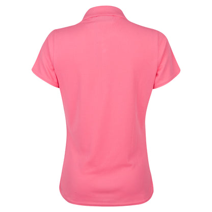 Genesis Scottish Open Glenmuir Women's Pink Polo Shirt