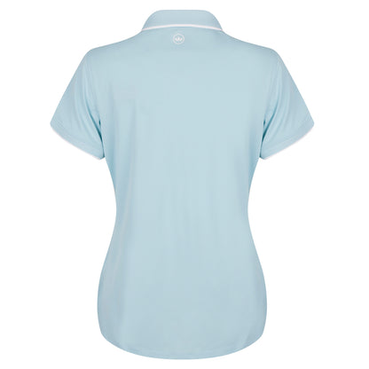 Amgen Irish Open Peter Millar Women's Whitworth Blue Polo Shirt