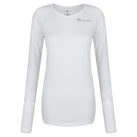 BMW PGA Championship Women's lululemon White LS Shirt