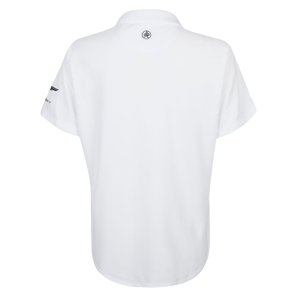 Genesis Scottish Open x TRC Women's ProQuip White Polo Shirt view 2