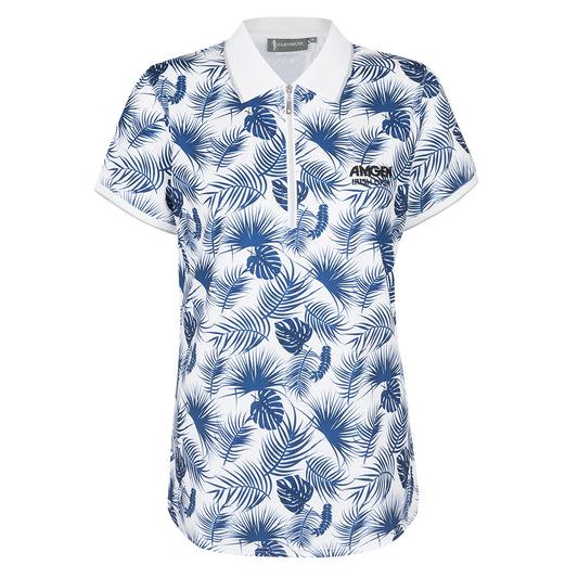 Amgen Irish Open Glenmuir Women's Amelia Print Polo Shirt
