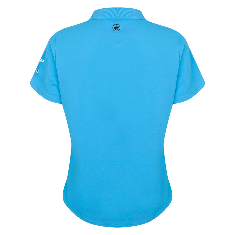 Genesis Scottish Open x TRC Women&#39;s ProQuip Blue Polo Shirt