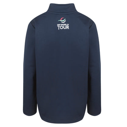Betfred British Masters Youth 1/4 Zip Midlayer - Navy