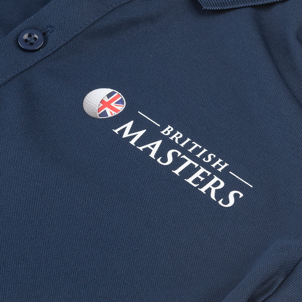 Betfred British Masters Youth Polo Shirt - Navy view 2