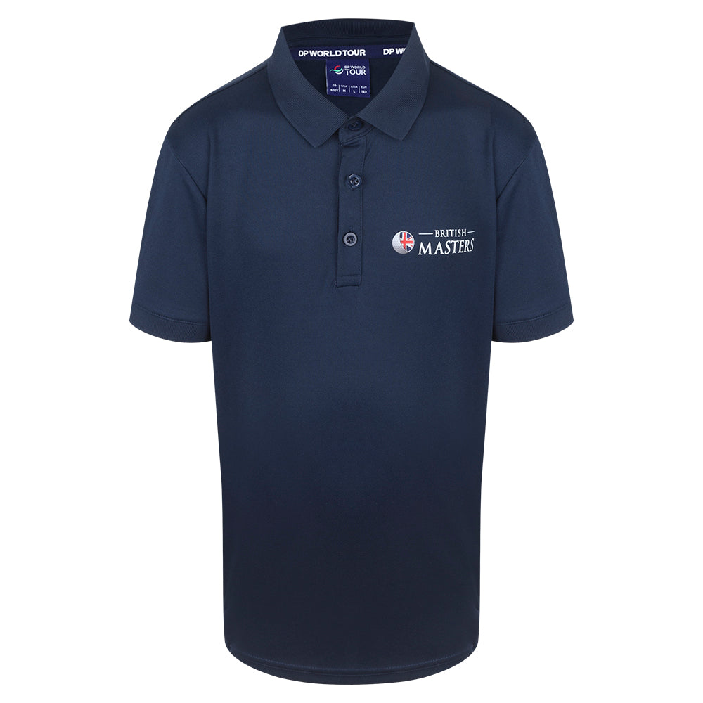 Betfred British Masters Youth Polo Shirt - Navy view 1