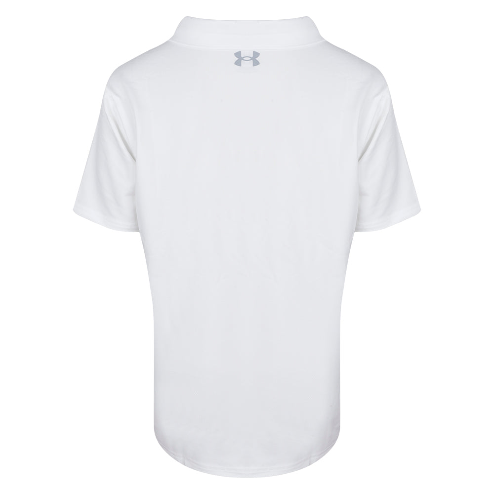 Genesis Scottish Open Under Armour Junior White Polo Shirt