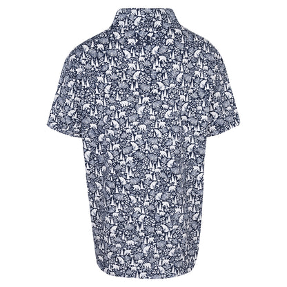 Genesis Scottish Open Under Armour Junior White Print Polo Shirt