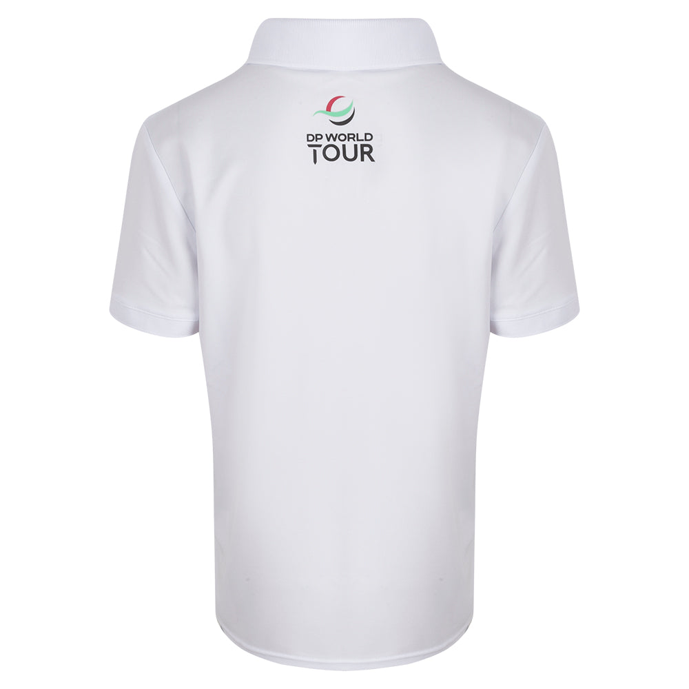 Genesis Scottish Open Youth White Polo Shirt Back