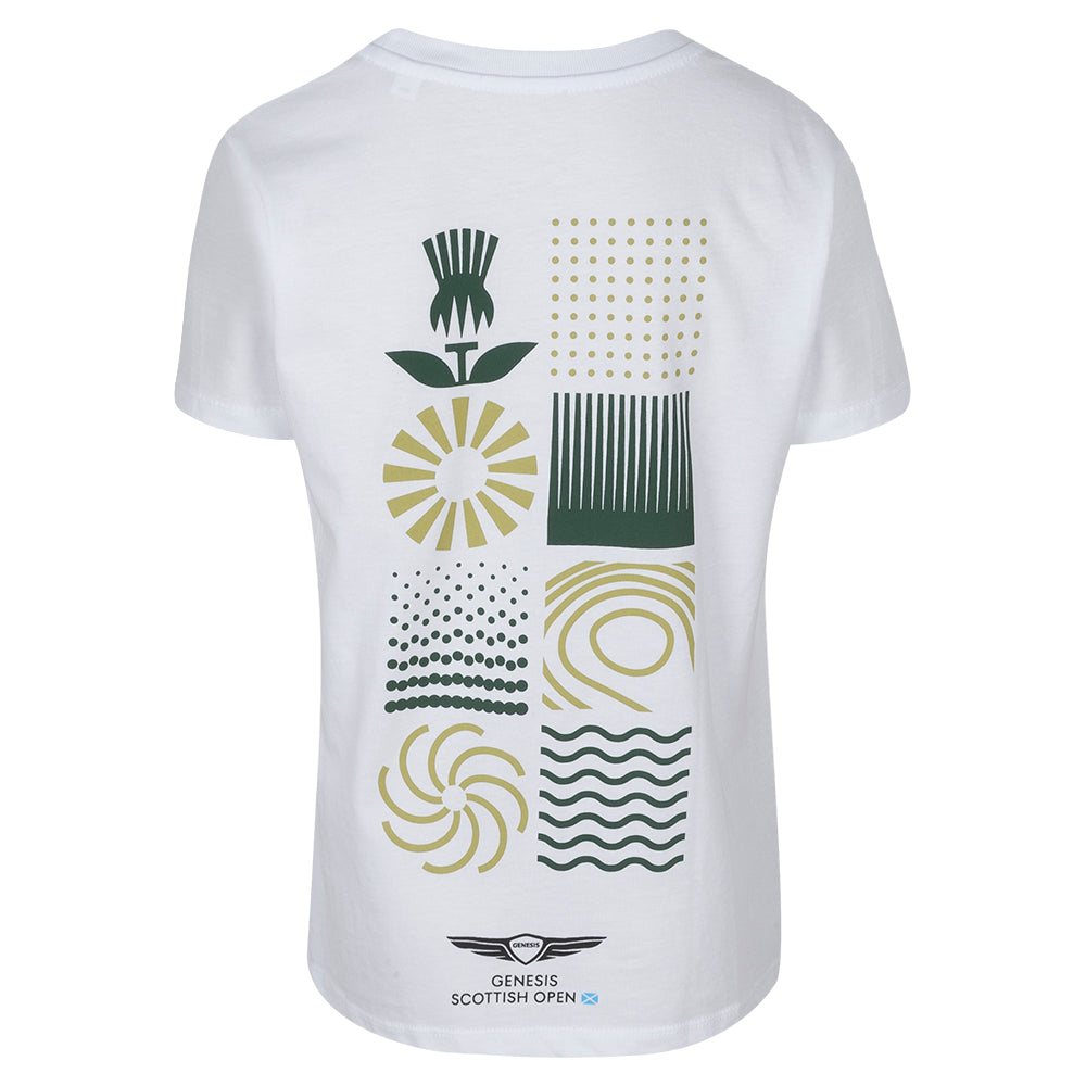 Genesis Scottish Open This Is Golf Country Junior White T-Shirt