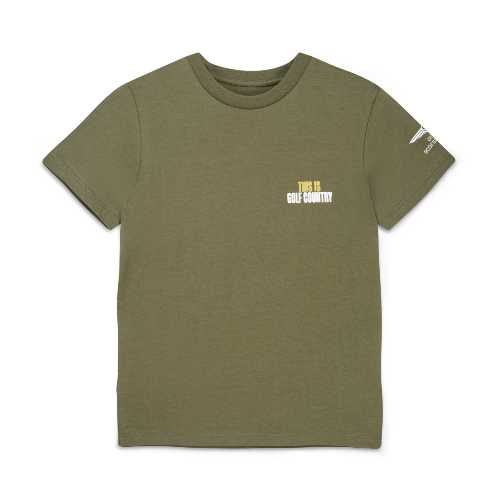 Genesis Scottish Open Golf Country Youth Green T-Shirt