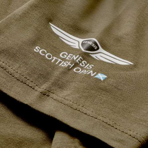 Genesis Scottish Open Golf Country Youth Green T-Shirt