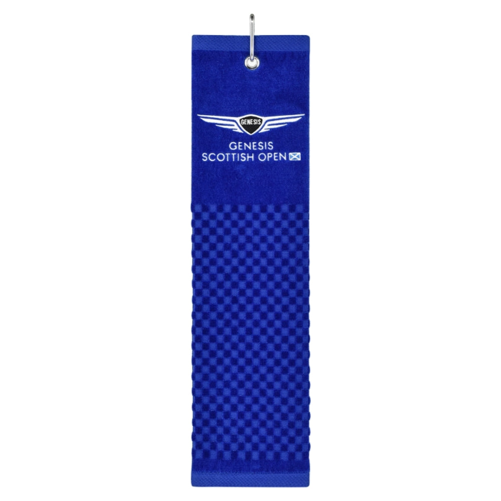 Genesis Scottish Open PRG Blue Trifold Towel