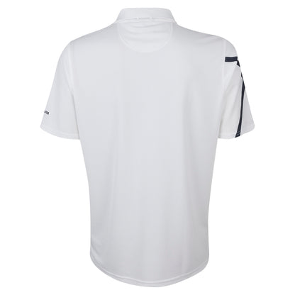 Genesis Scottish Open Glenmuir Men's White Saltire Polo - Back