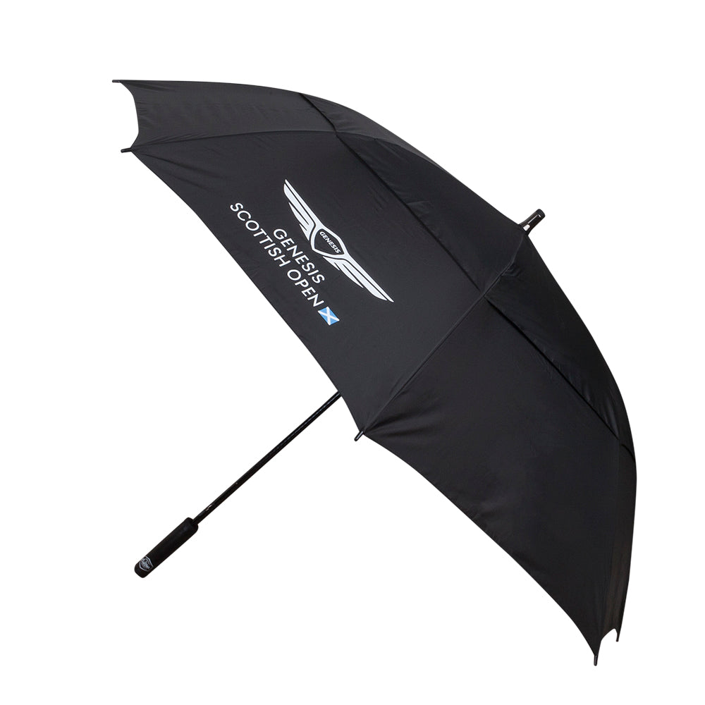 Genesis Scottish Open Vented Umbrella Black DP World Tour Official genesis-scottish-open-vented-umbrella-black-dp-world-tour-official