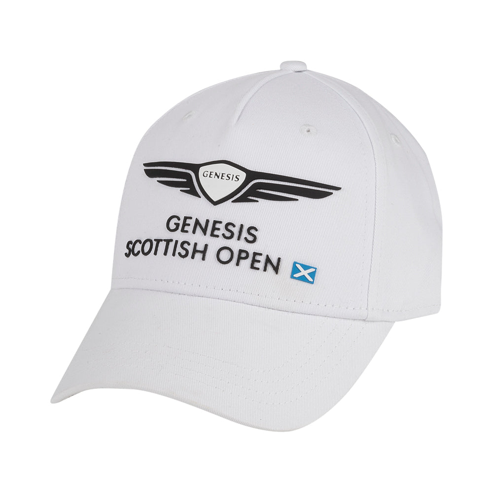 Genesis Scottish Open White Cap - Front