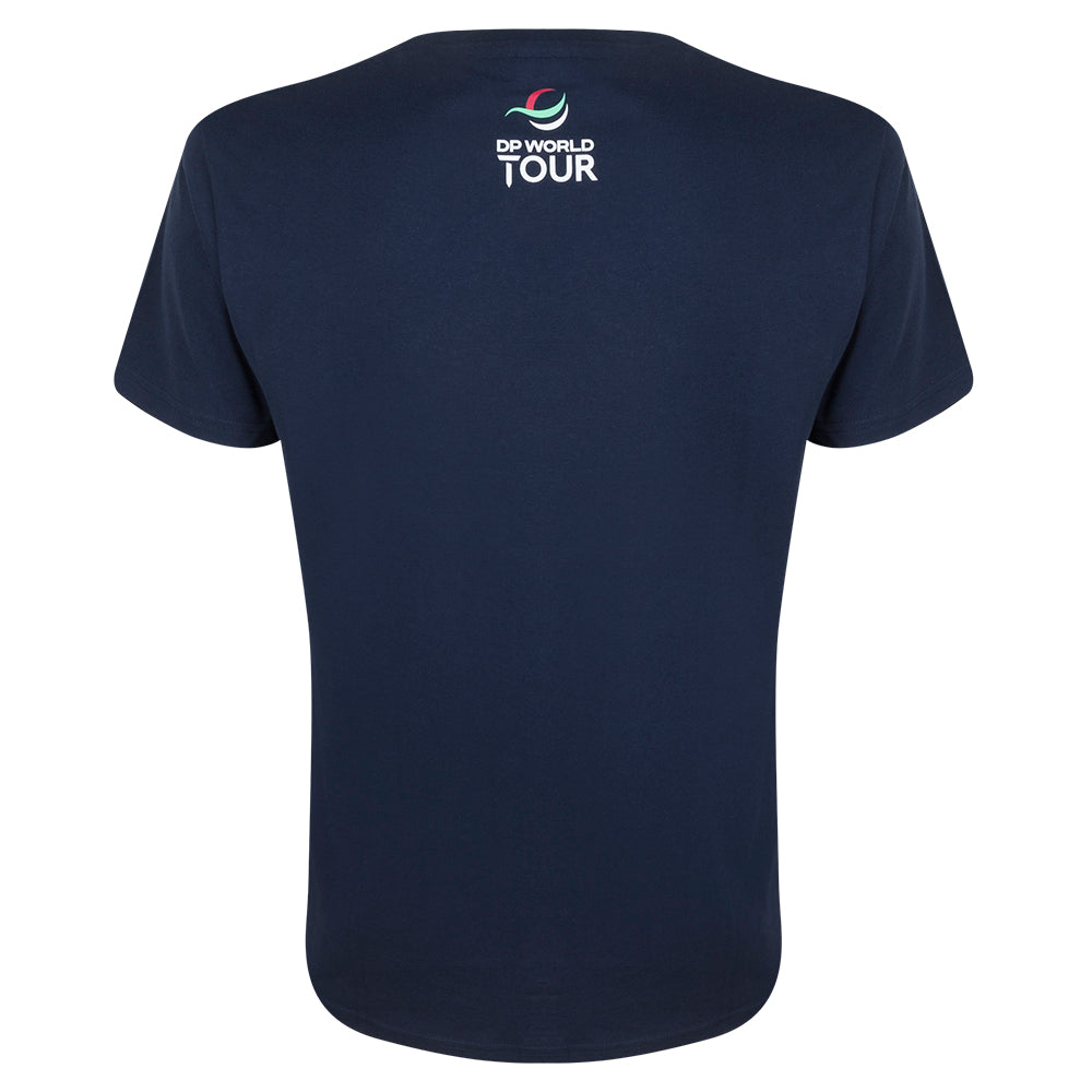 Horizon Irish Open Men&#39;s Navy T-Shirt - Back