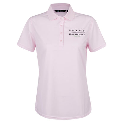Scandinavian Mixed Women's Pink Polo - Front