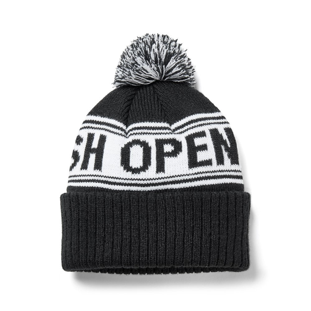 Genesis Scottish Open Black & White Knit Bobble Hat