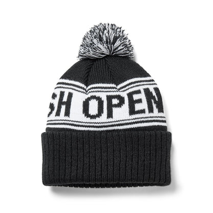 Genesis Scottish Open Black & White Knit Bobble Hat