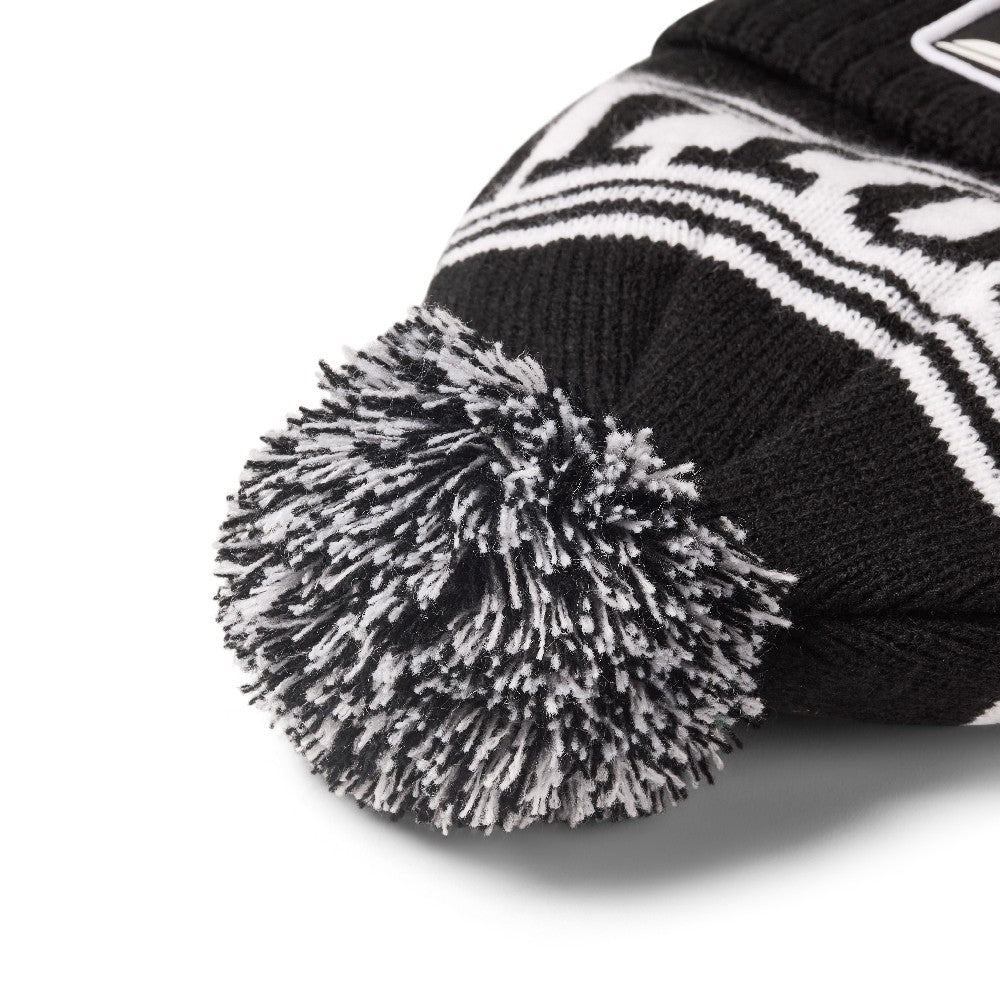 Genesis Scottish Open Black & White Knit Bobble Hat