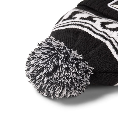 Genesis Scottish Open Black & White Knit Bobble Hat
