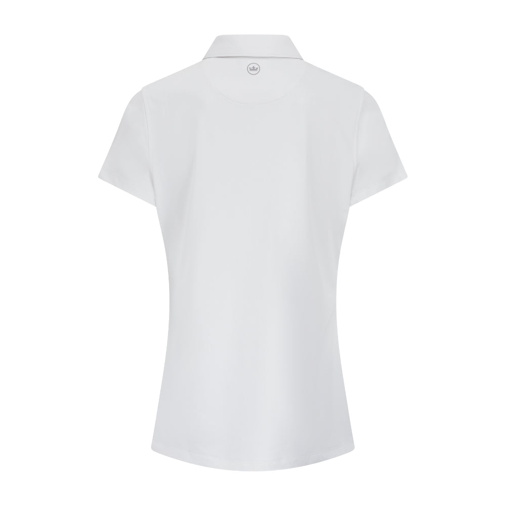BMW PGA Championship Women's White Polo Shirt - Front