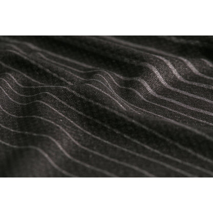 BMW PGA Championship Men's Black Striped Polo Shirt - Pattern Close-up