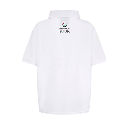 BMW PGA Championship Youth White Polo Shirt - Back