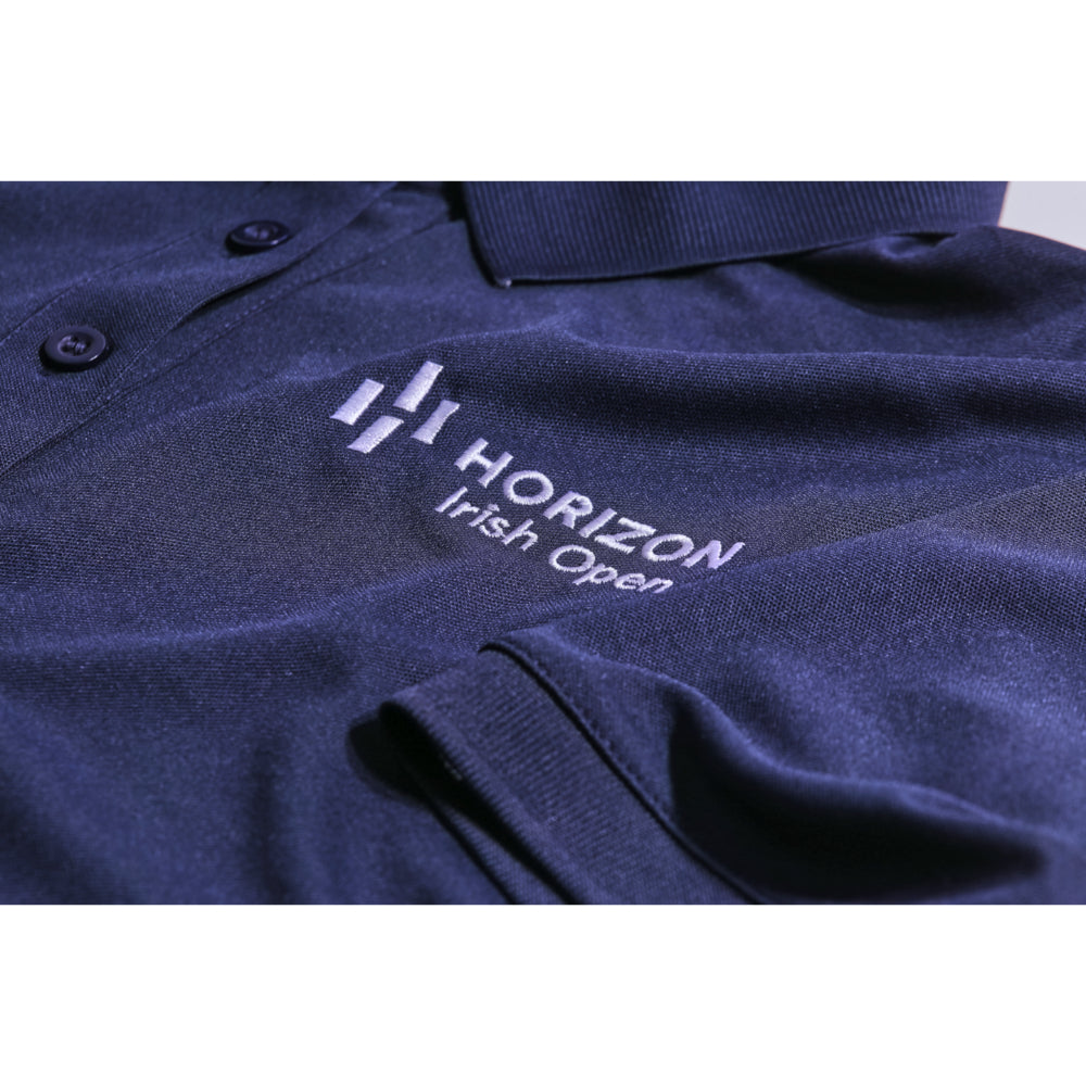 Horizon Irish Open Men's Navy Polo Shirt - Front