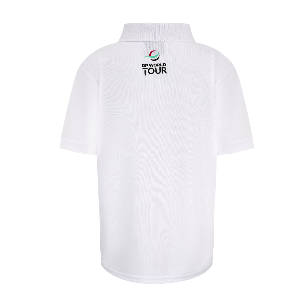 Horizon Irish Open Youth White Polo Shirt - Back