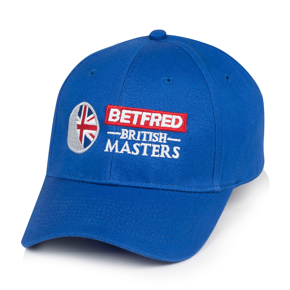 British Masters Cotton Cap - Royal Blue - Front