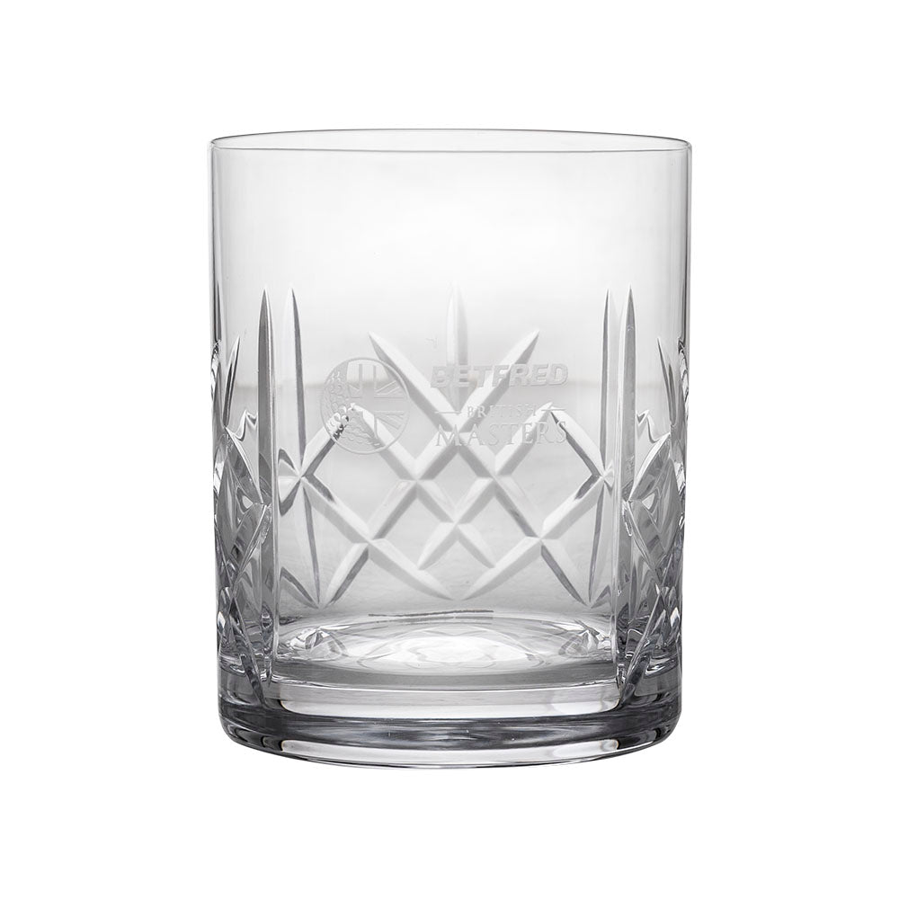 British Masters Crystal Whiskey Glass - Front