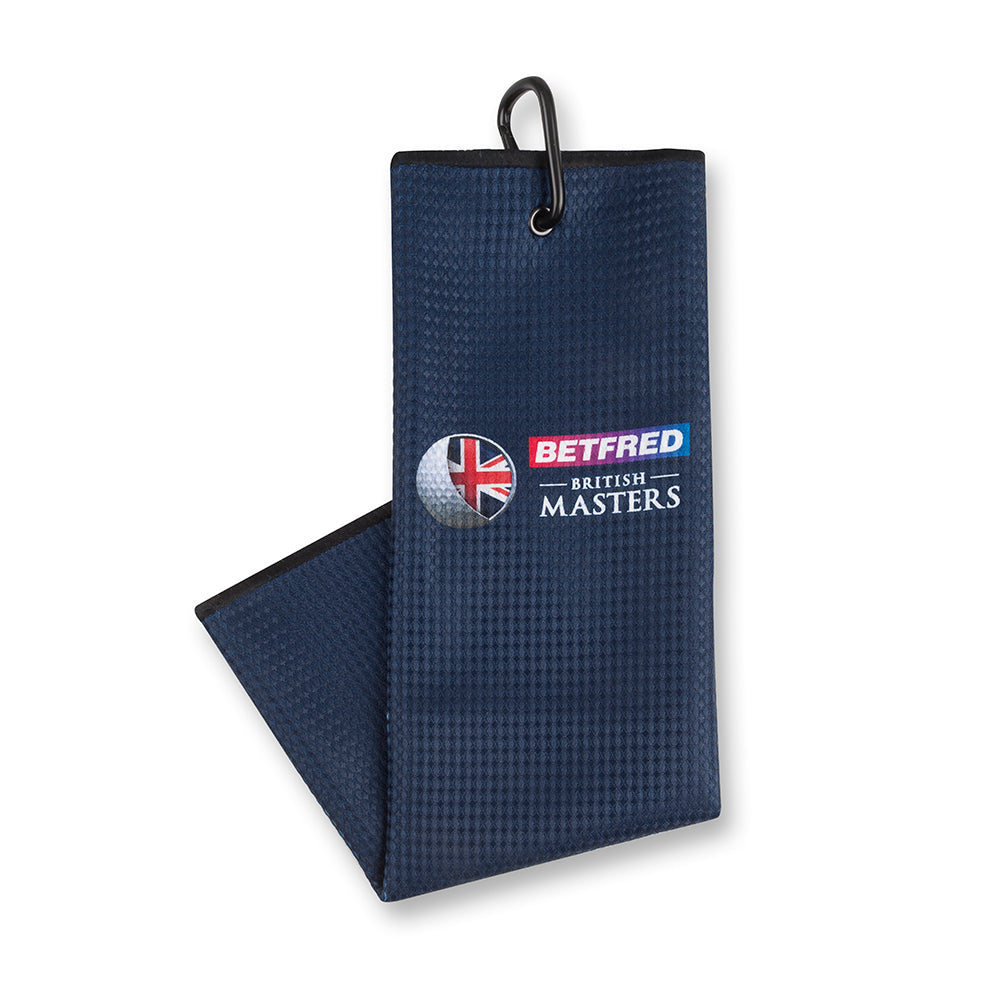 British Masters Trifold Towel - Front