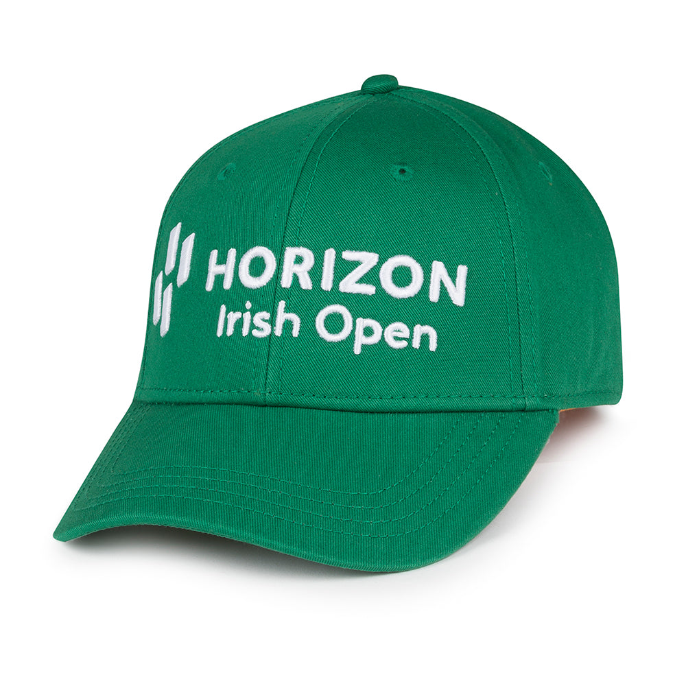 Horizon Irish Open Cotton Cap - Green - Front