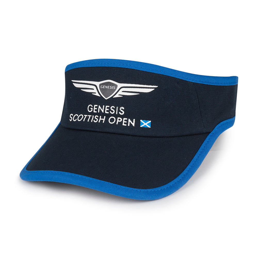 Genesis Scottish Open Visor - Navy - Front