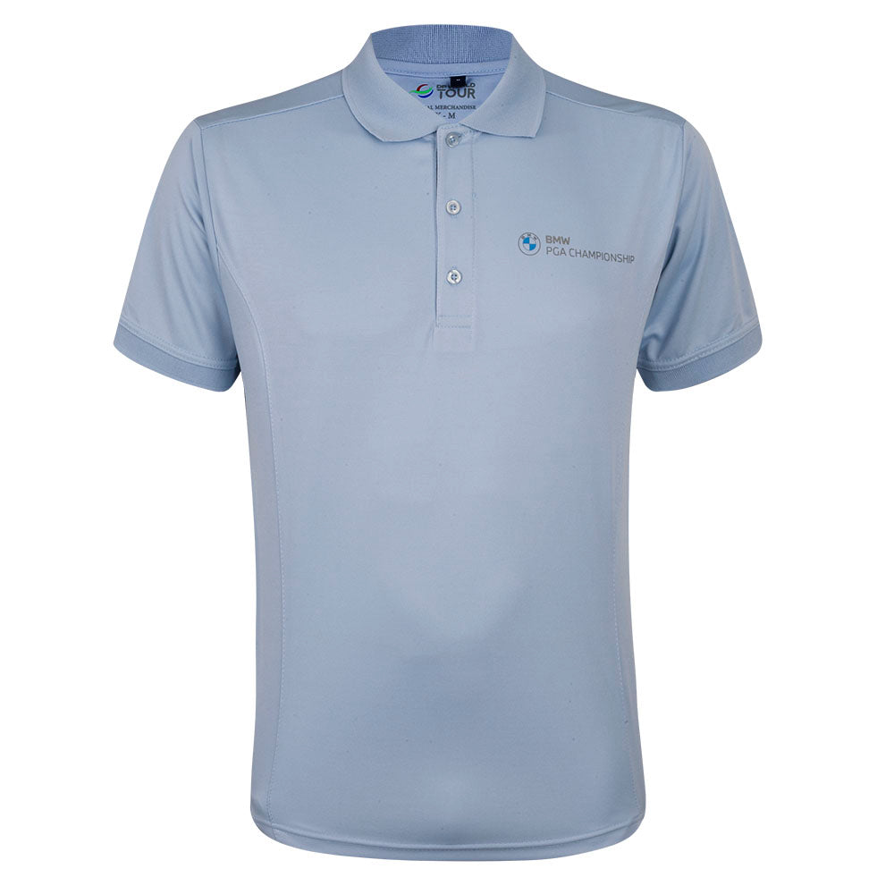 BMW PGA Championship Men's Light Blue Polo - Front
