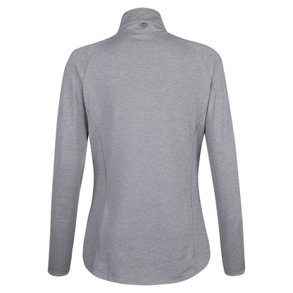 BMW PGA Championship Women's Grey 1/4 Zip Mid Layer - Back
