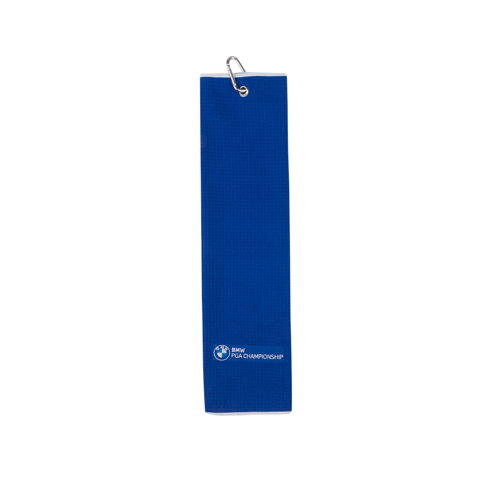BMW PGA Championship Trifold Towel - Blue - Front