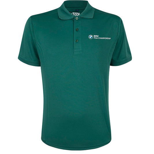 BMW PGA Championship Men's Green Polo - Front